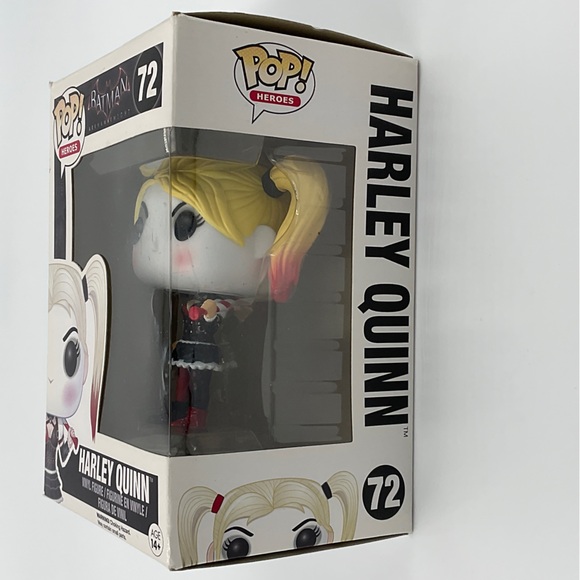 Funko Pop NEW Harley Quinn 72 Batman Collectible Vinyl Figure Slight Box Damage - Picture 3 of 8